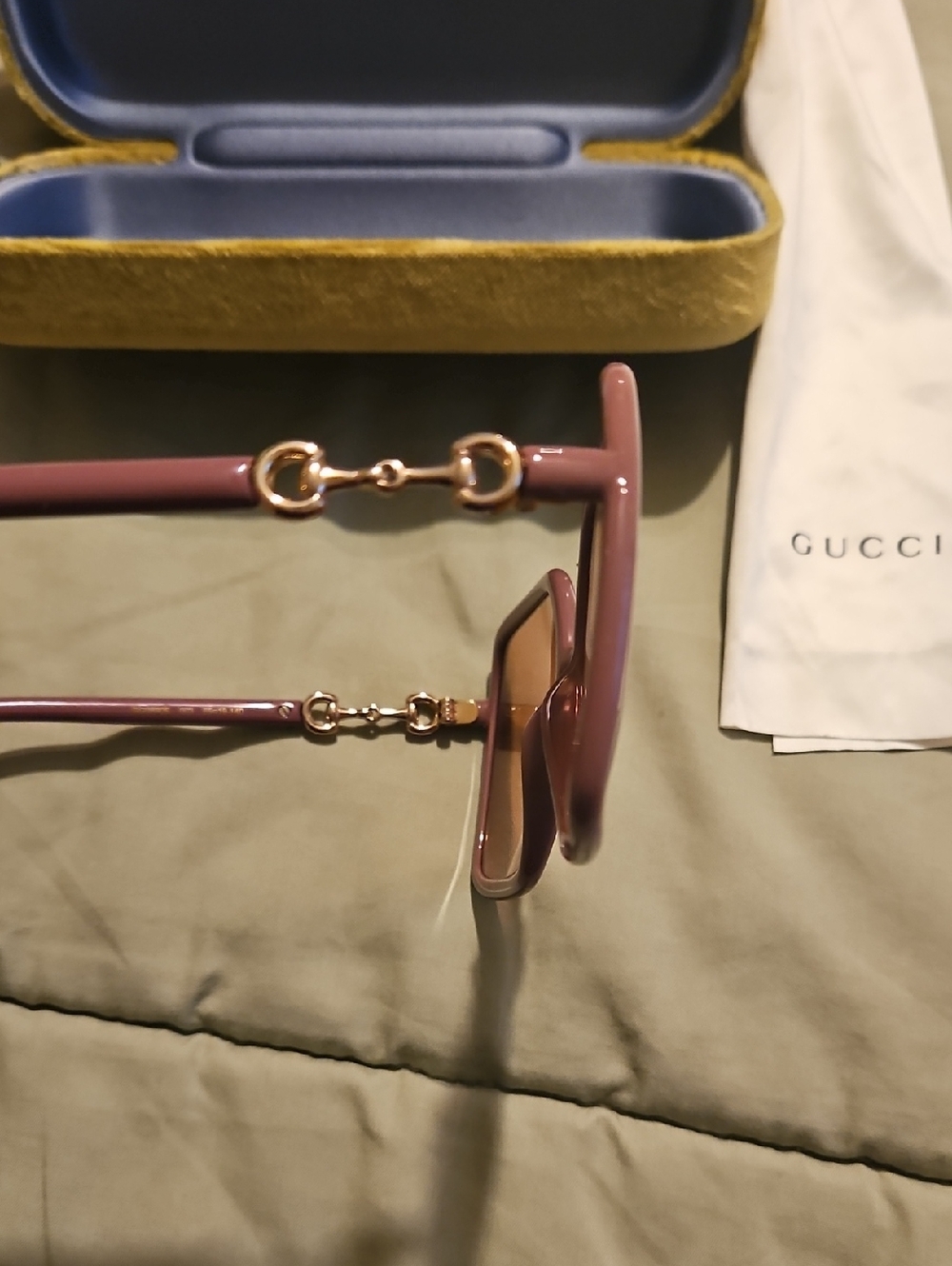 Gucci Sunglasses Pinkish Purple - Picture 6 of 10